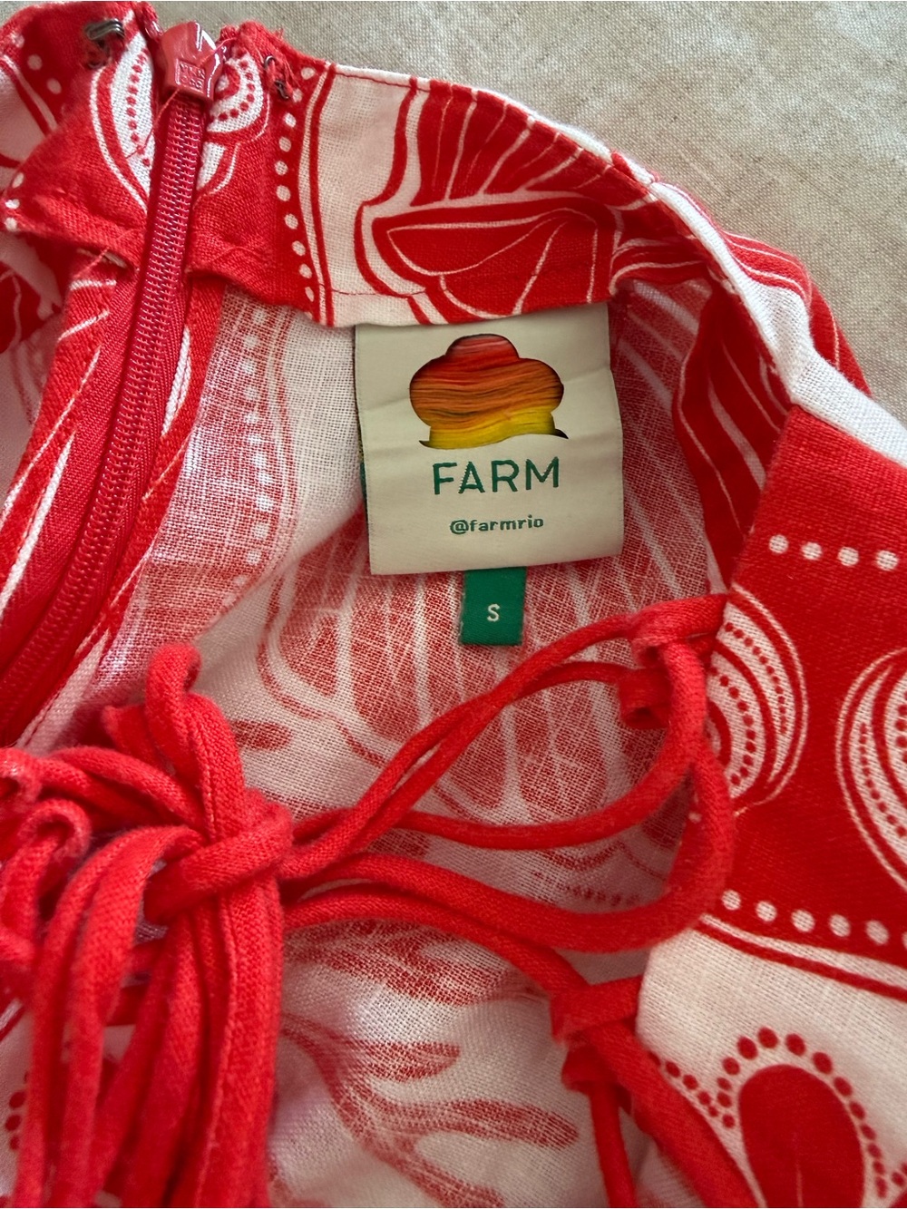 FARM Rio
Ainika Shell Print Linen Minidress - Picture 6 of 6